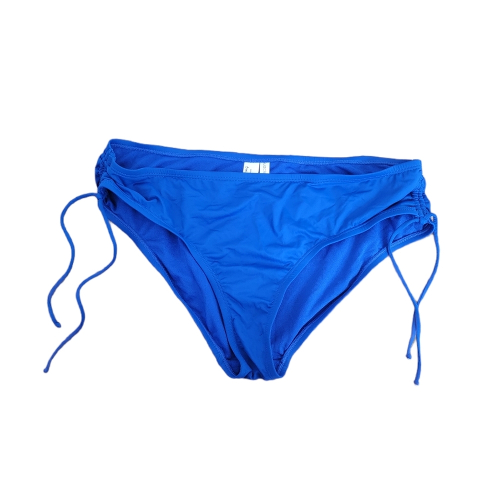 Liz Claiborne blue bikini swim bottom